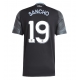 Aston Villa Jadon Sancho #19 Replike Gostujuci Dres 2025-26 Kratak Rukav